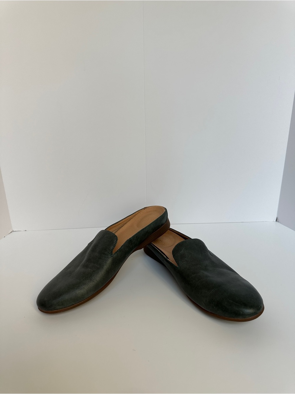Dansko Women's Lexie Mule - Dark Green Leather